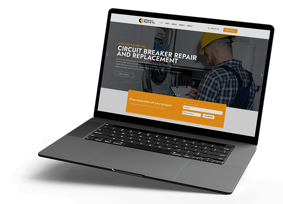 Custom website designed by Vessto